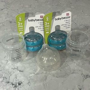 Baby Breeza bottle/lid set